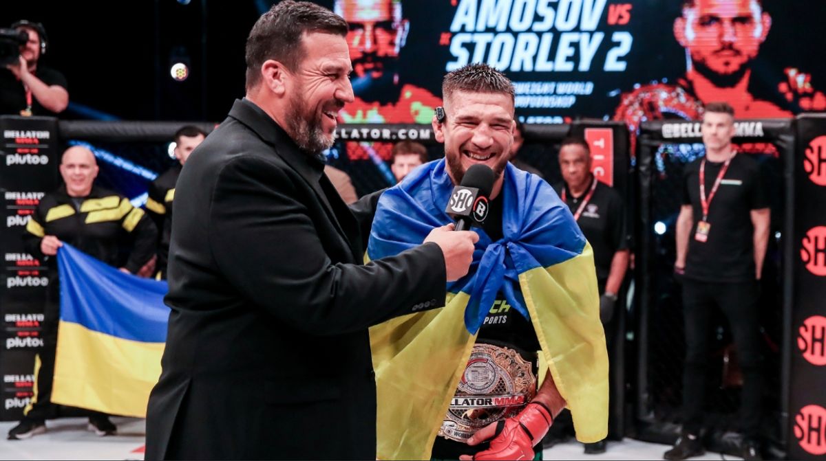 Український боєць Ярослав Амосов захистив свій титул чемпіона Bellator
