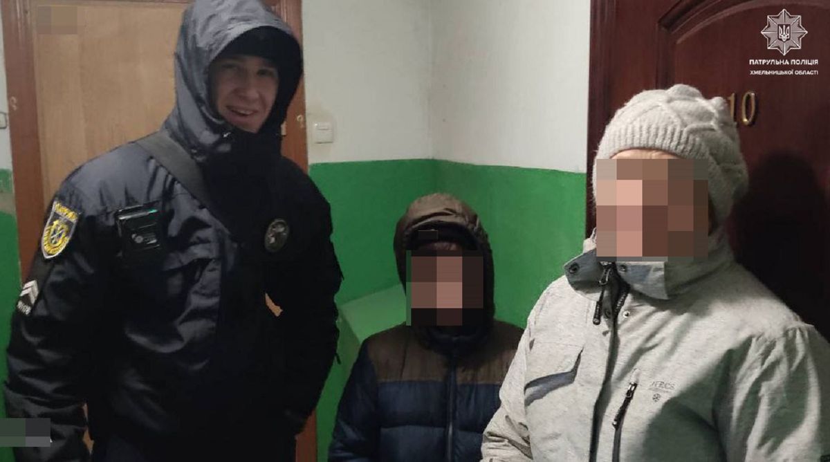 Хмельницькі патрульні знайшли хлопчика, який втік зі стоматології