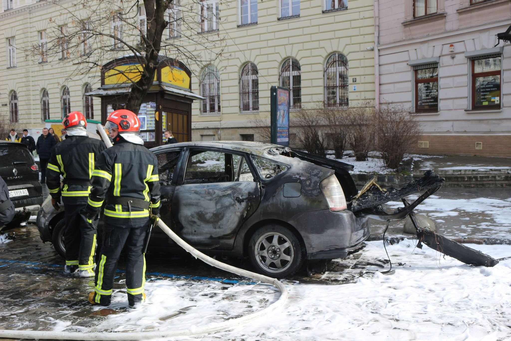 Потерпілих внаслідок пожежі немає (фото ZAXID.NET)