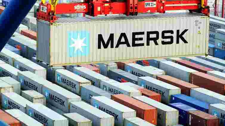 Контейнерний перевізник Maersk відновлює пряме бронювання до України