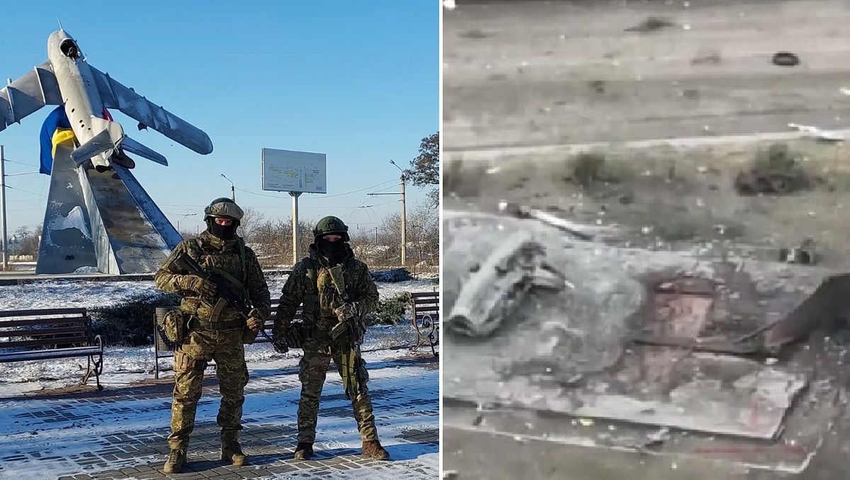 У Бахмуті знищили літак-пам'ятник, який був одним із символів міста