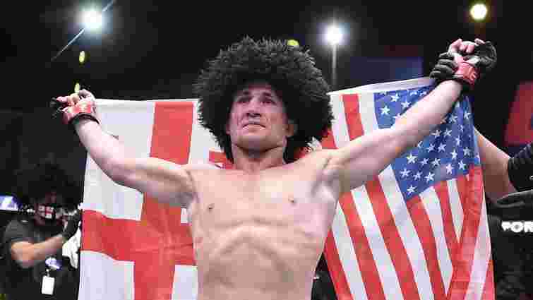Грузинський боєць UFC після перемоги над росіянином вигукнув «Слава Україні!» 