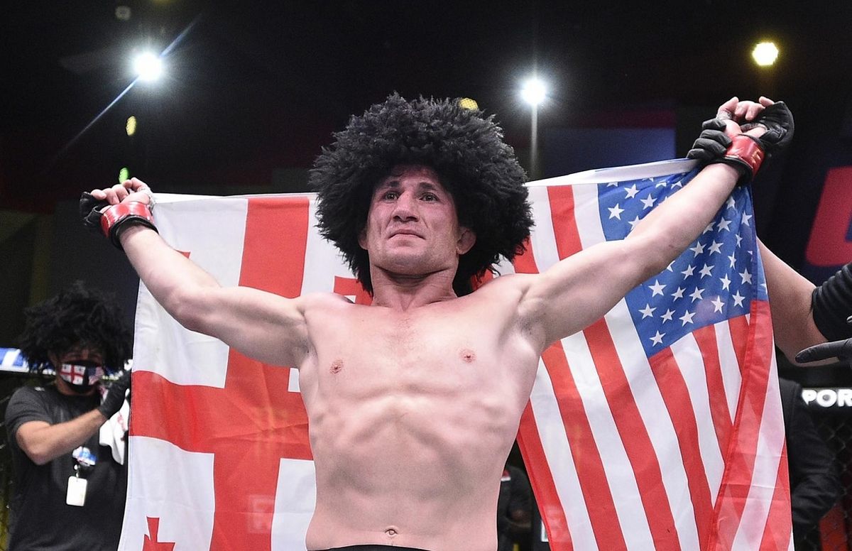Грузинський боєць UFC після перемоги над росіянином вигукнув «Слава Україні!» 