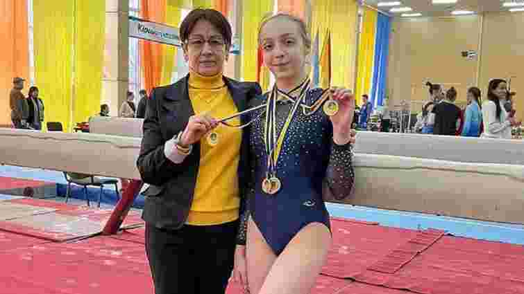 16-річна львів’янка стала абсолютною чемпіонкою України зі спортивної гімнастики