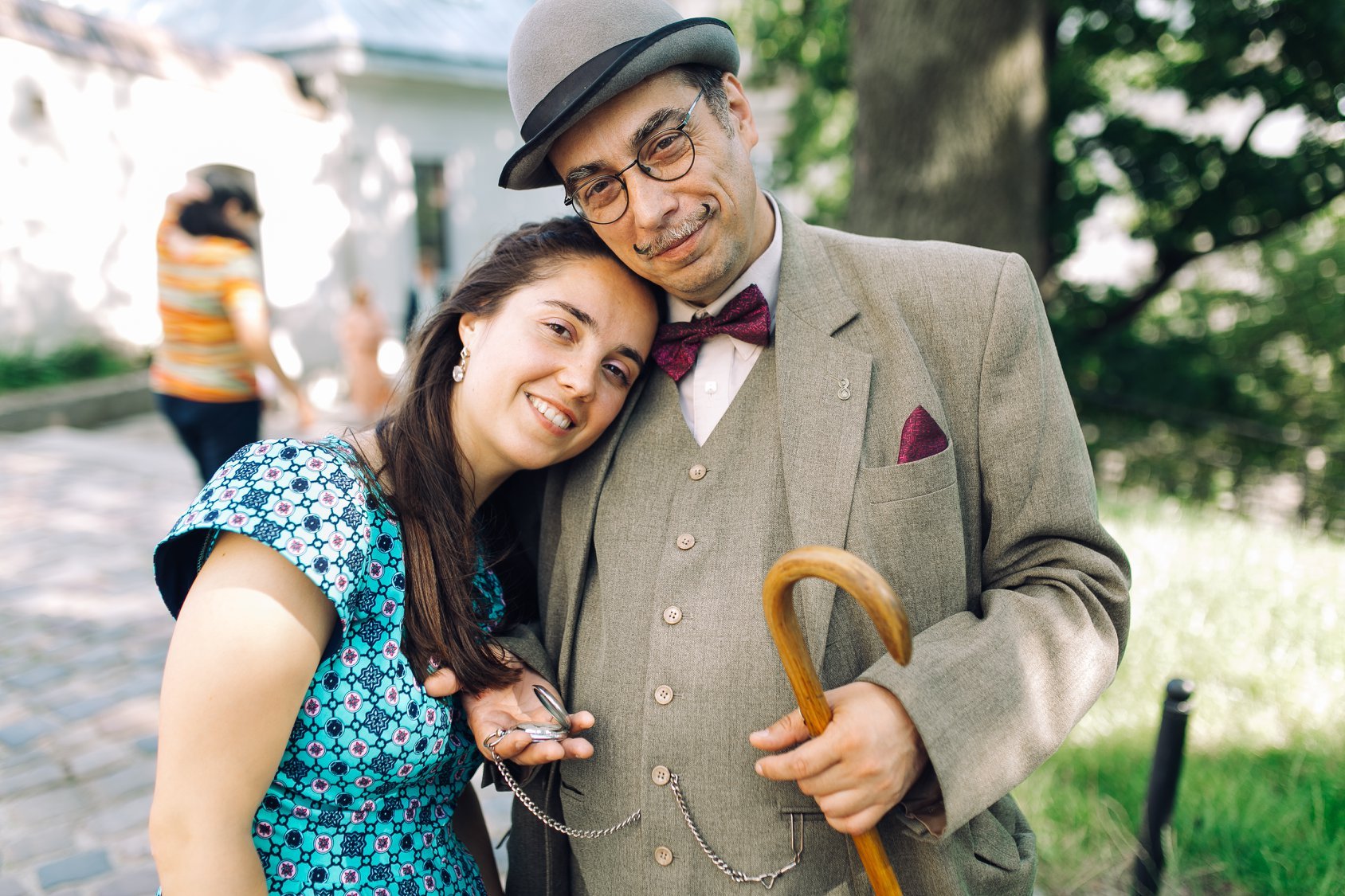 Петро Радковець з донькою Катериною (фото з сімейного архіву)