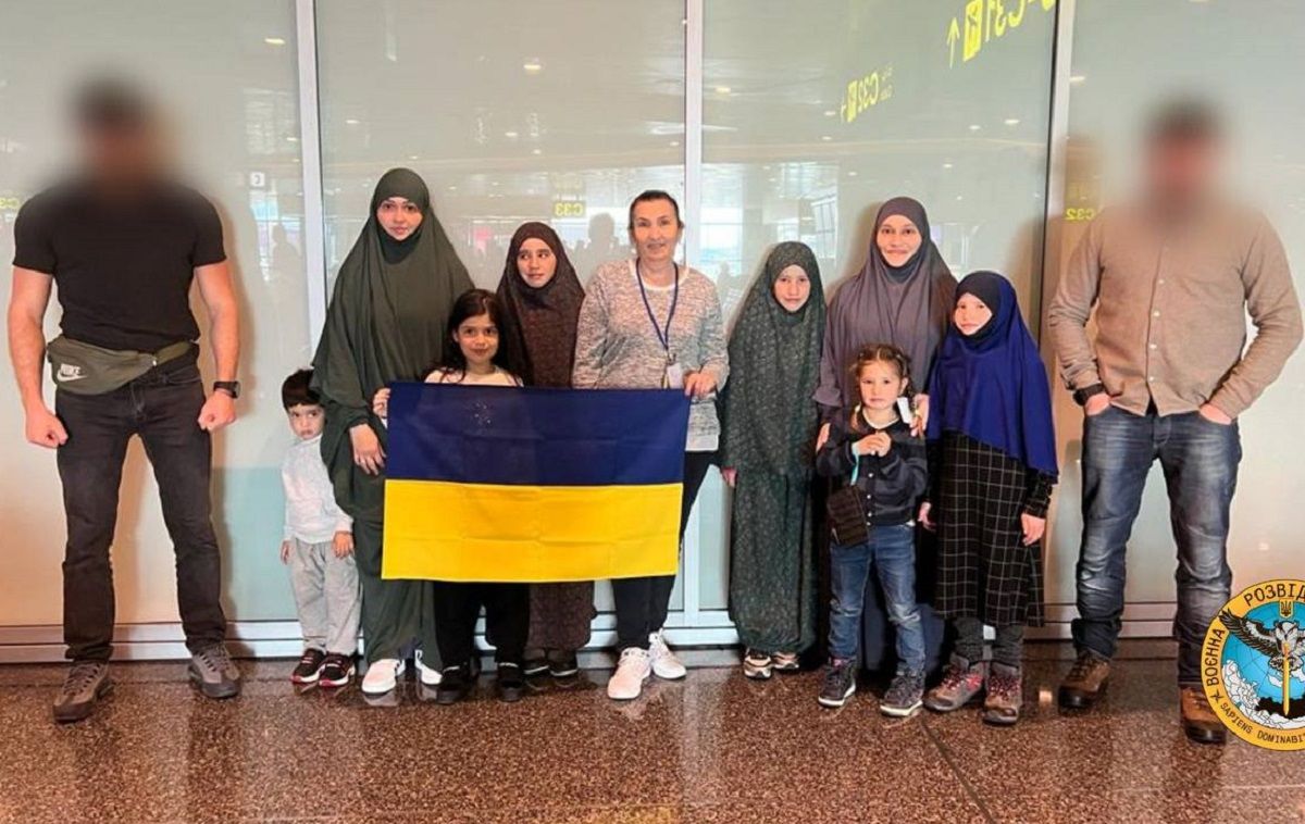 ГУР визволило із сирійського полону шістьох українських дітей