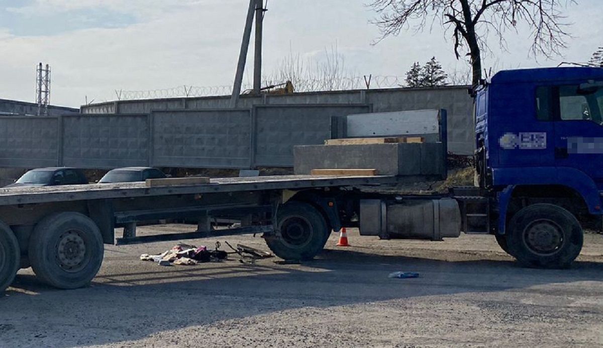 У Львові вантажівка на смерть збила пішохода