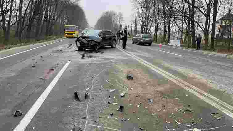 80-річний водій Hyundai спричинив потрійну ДТП з постраждалими біля Львова