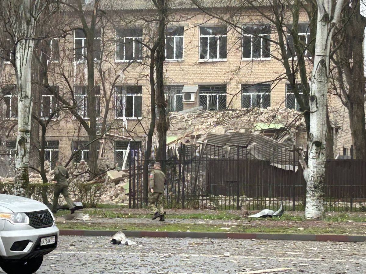 В Мелітополі стався вибух у казармі російських силовиків