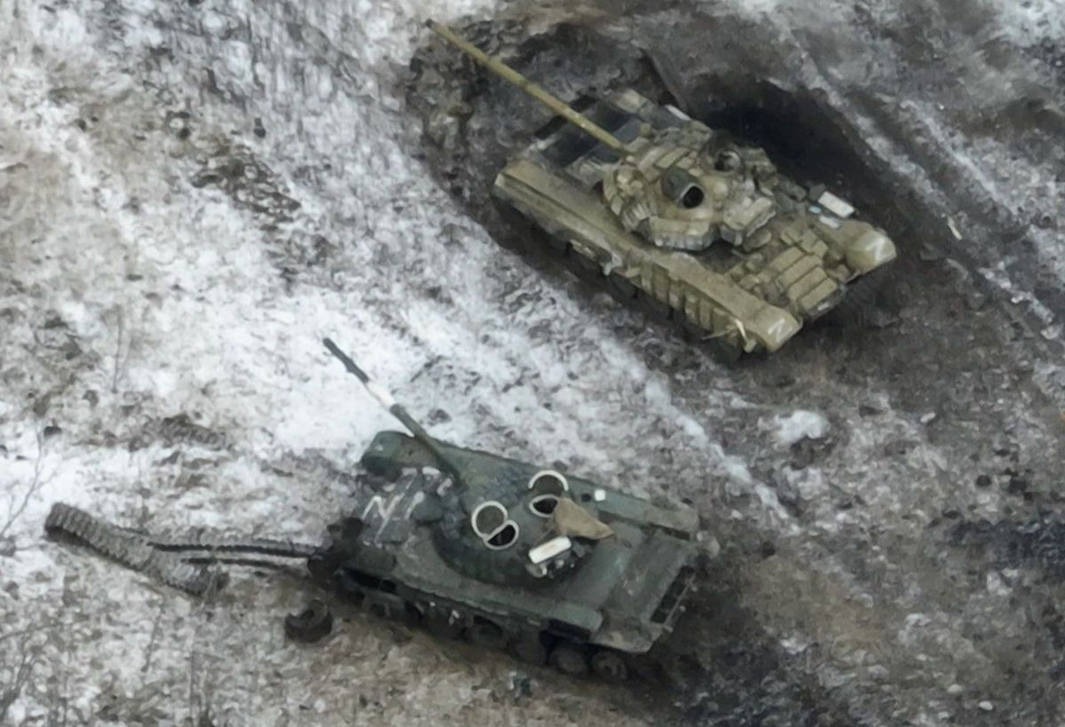 Російська армія втратила під Авдіївкою більшу частину танкового полку, – британська розвідка