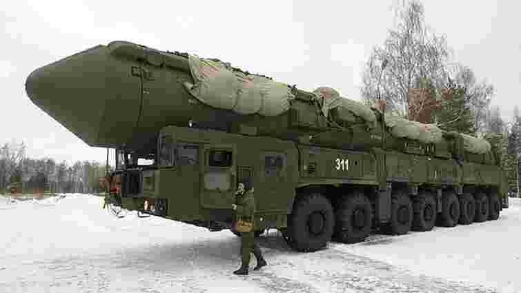 Росія вивела на навчання стратегічні міжконтинентальні комплекси «Ярс»