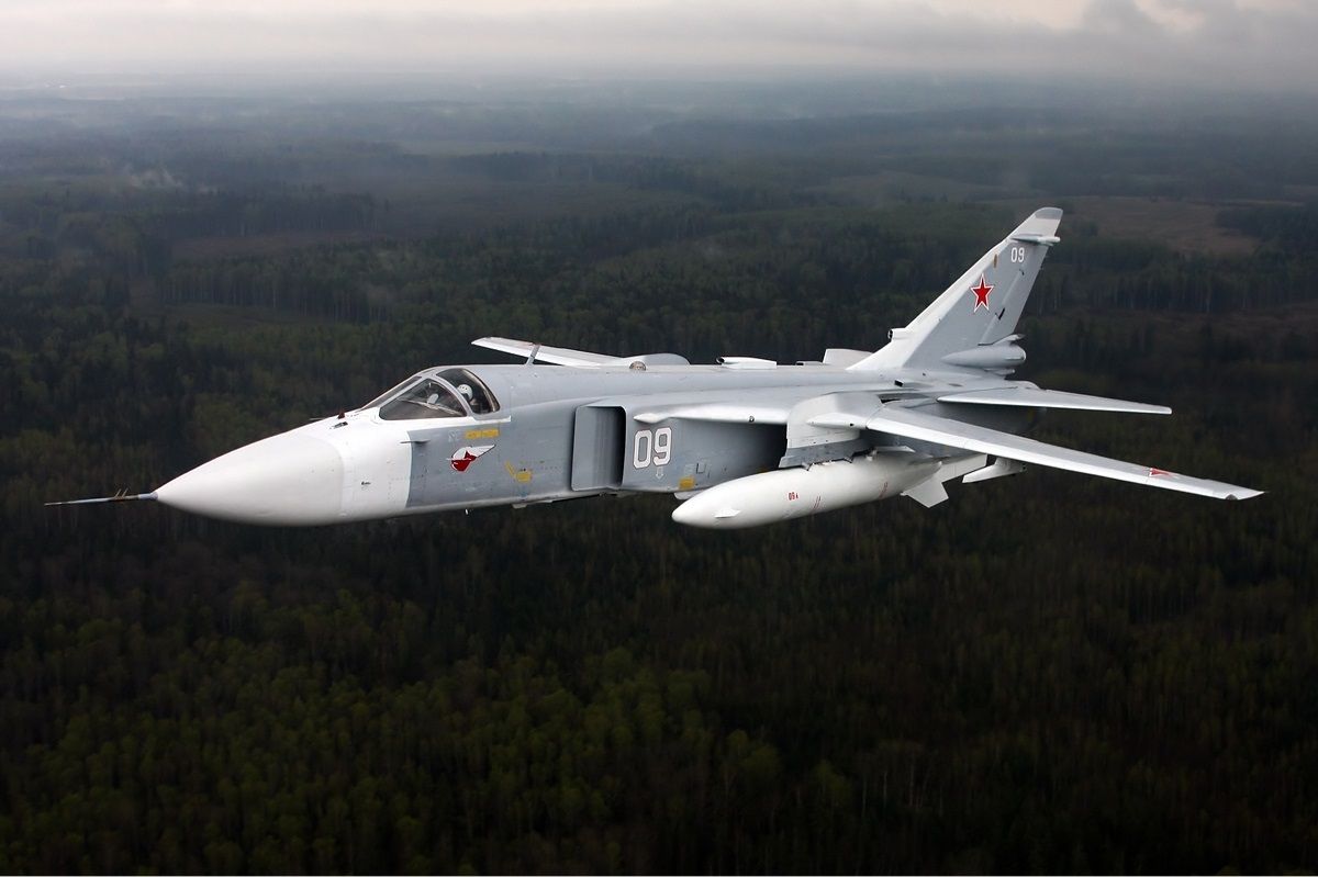 Бійці ЗСУ збили російський бомбардувальник Су-24М на бахмутському напрямку