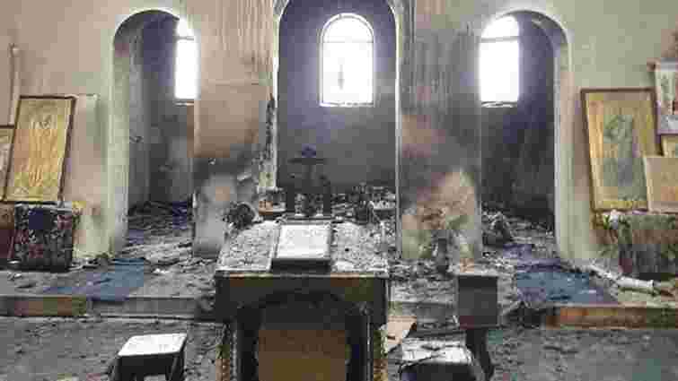 Вночі на Тернопільщині згоріла новозбудована церква УПЦ МП