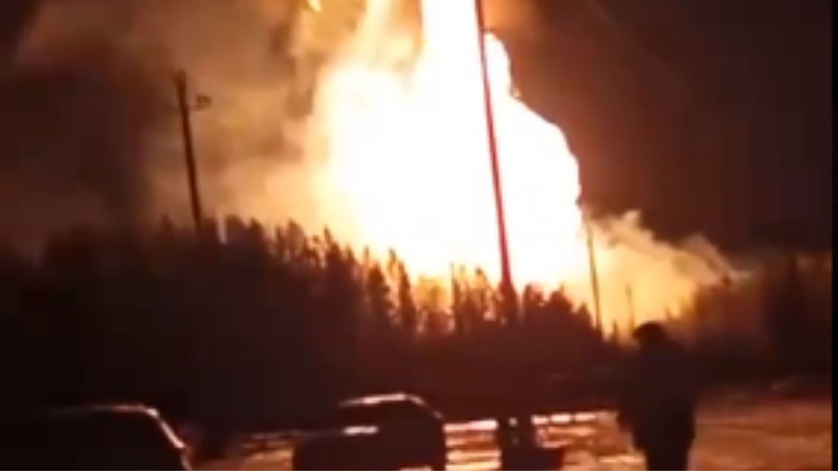 У Росії стався вибух на газопроводі, який постачає газ до Європи