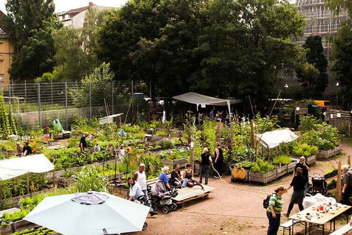 Один з міських городів у Берліні