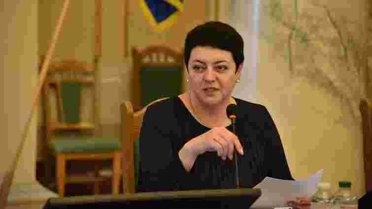 Депутати відправили у відставку голову Львівської облради Ірину Гримак