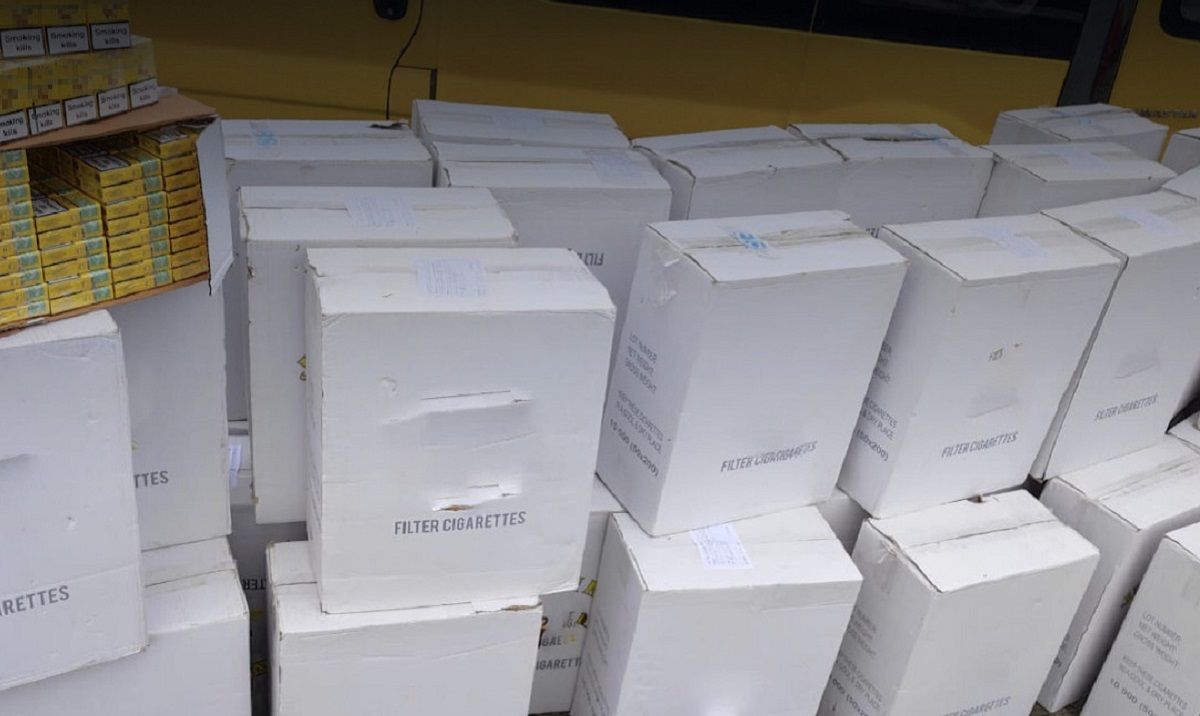 Конфісковані на Львівщині нелегальні сигарети на 1 млн грн передали ЗСУ