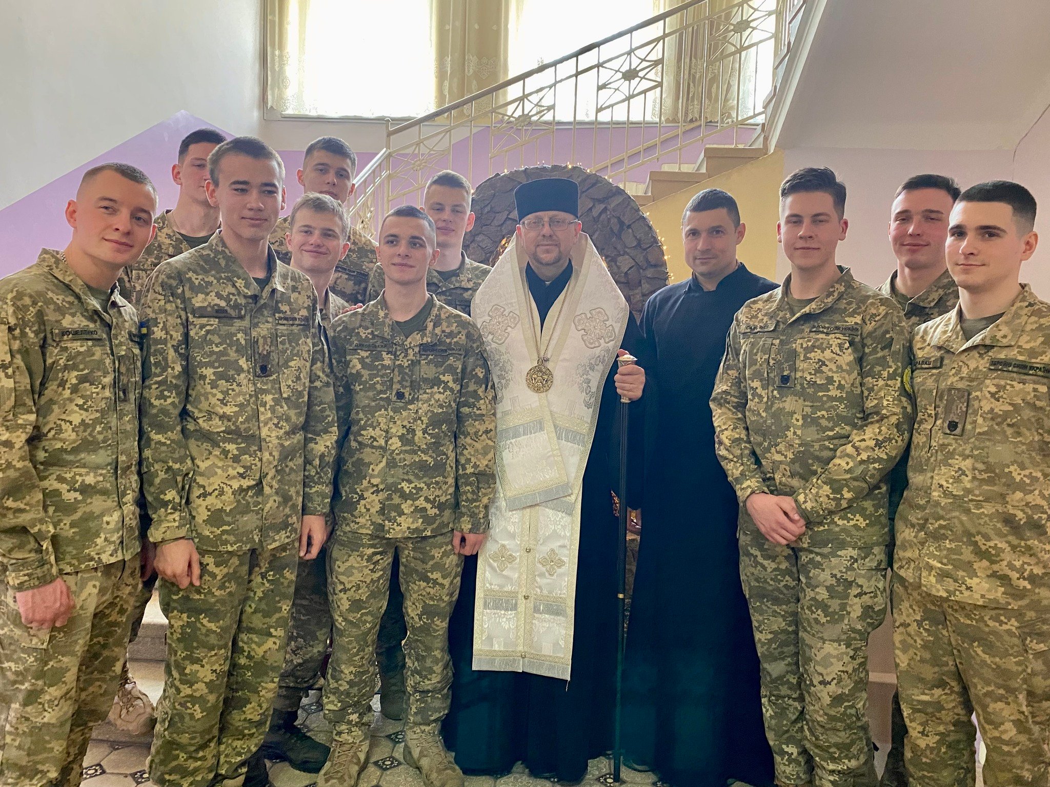 Відтепер сироти з Луганщини мають хрещених батьків (фото Львівської Архієпархії УГКЦ)
