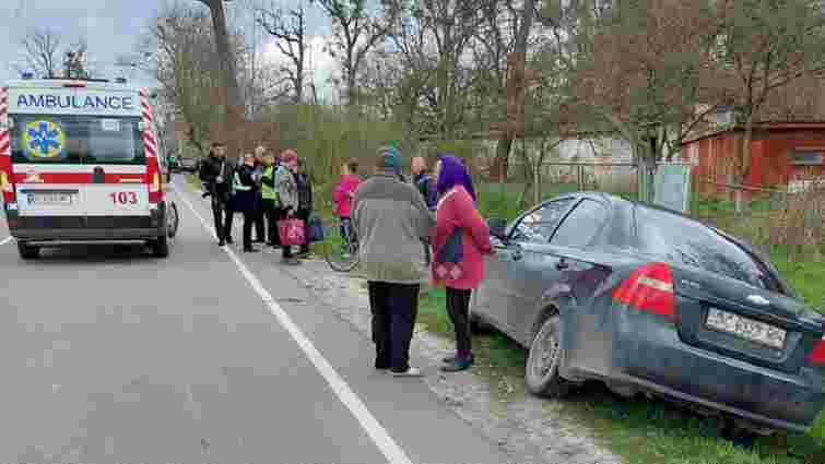 На Львівщині водій Chevrolet Aveo збив 63-річну жінку 