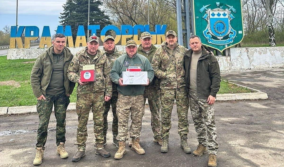 Начальник Львівського ОТЦК та СП Олександр Тіщенко відвідав військових на передовій