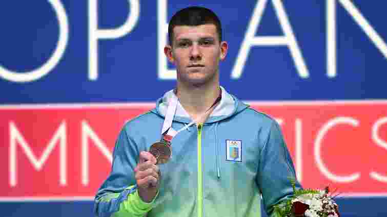 Ілля Ковтун здобув перше золото в кар'єрі на Євро з гімнастики