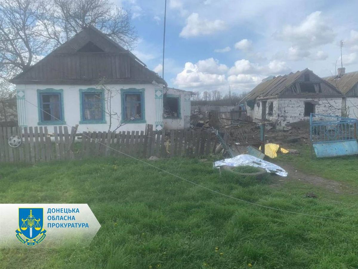 Двоє чоловіків загинули від влучання російського снаряда на Донеччині