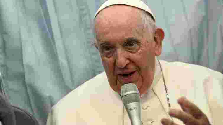 Папа Франциск розповів про таємну миротворчу місію Ватикану в Україні