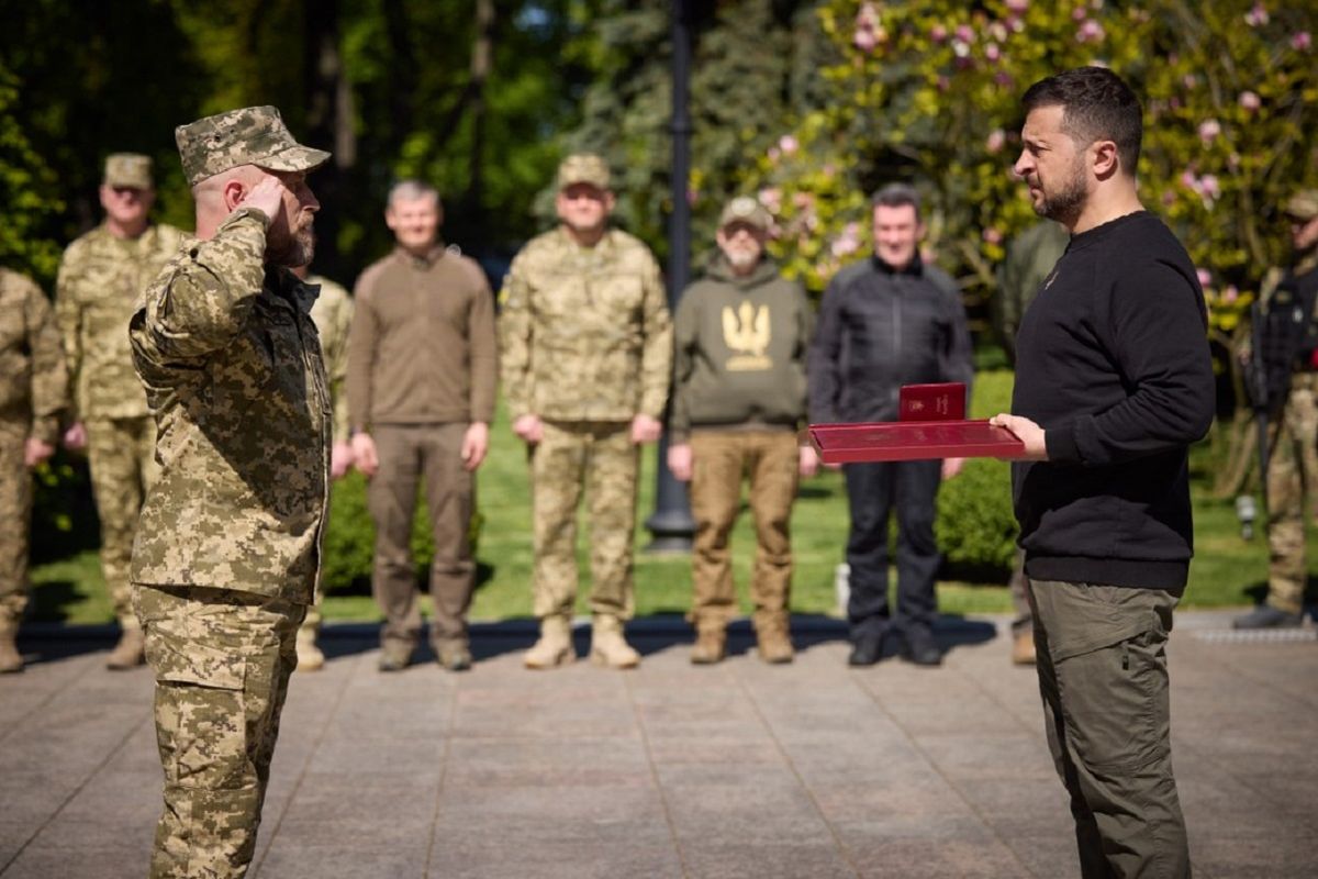 Володимир Зеленський привітав українських військових з Днем піхоти