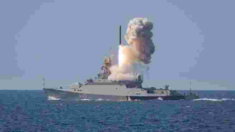 Росія вивела у Чорне море ракетоносії з 32 «Калібрами»
