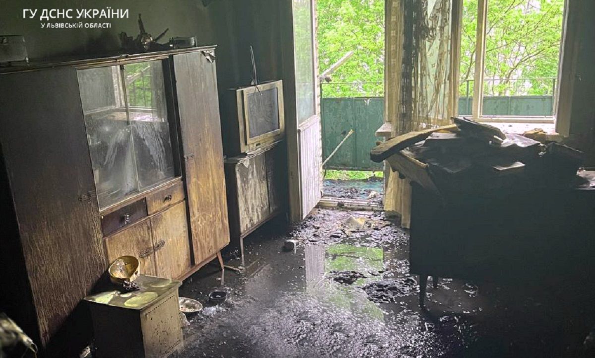 Під час пожежі у львівській багатоповерхівці загинула жінка