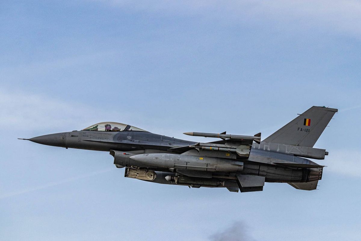 Бельгія навчатиме українських пілотів на винищувачах F-16