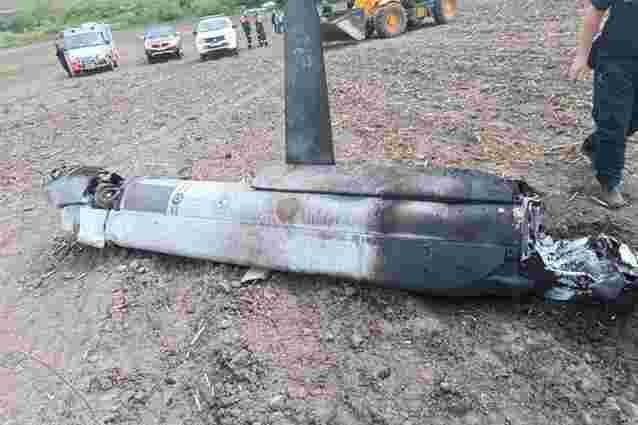 На Тернопільщині знешкодили російську ракету, яка не розірвалася