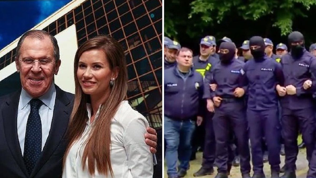 В Грузії стались сутички біля готелю, де поселилась донька Лаврова