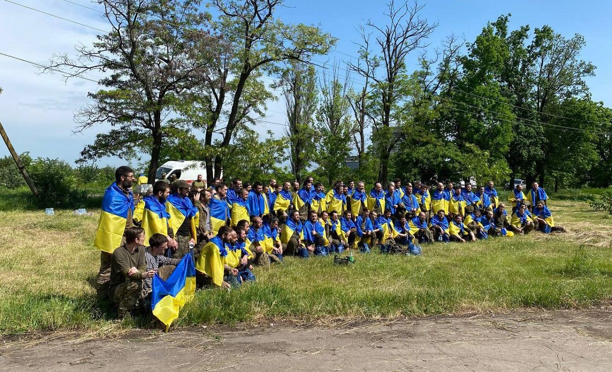 Україна повернула з полону 106 захисників Бахмута