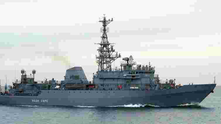 Внаслідок атаки дронів російський корабель «Іван Хурс» серйозно пошкоджений 