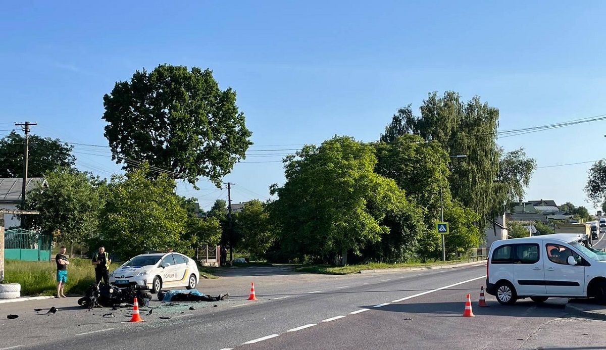 У ранковій ДТП біля Львова загинув 24-річний мотоцикліст
