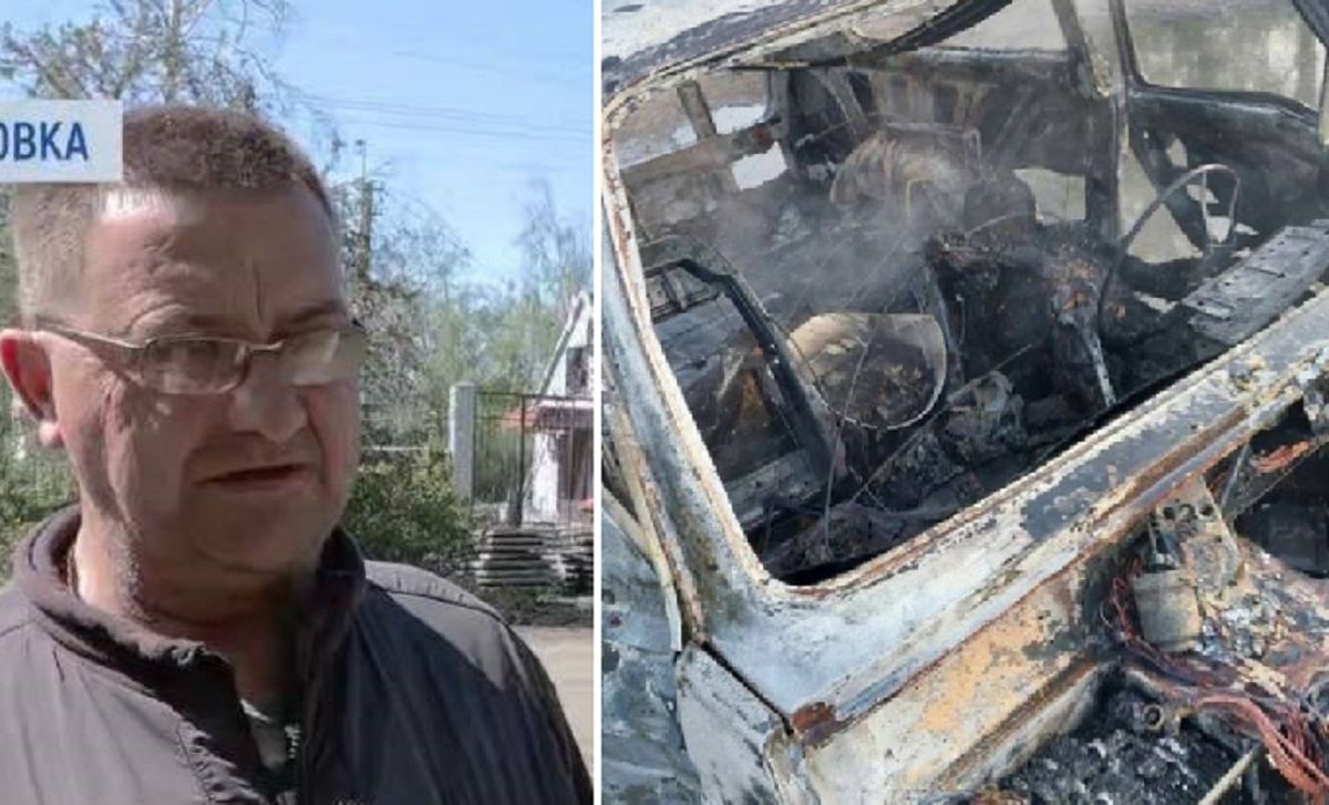 На Запоріжжі партизани підірвали авто з чотирма колаборантами