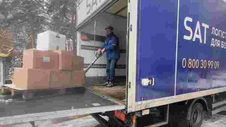 Компанія SAT доставила херсонцям вже понад 160 тонн допомоги