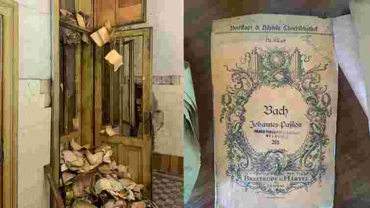 У стінах «Львівського радіо» знайшли заховані архівні листи, документи та книги