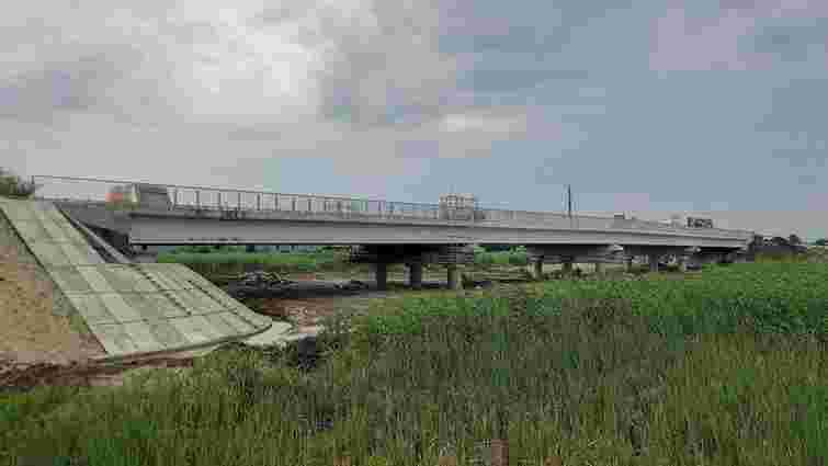 У Гайку завершили будівництво нового моста через річку Західний Буг