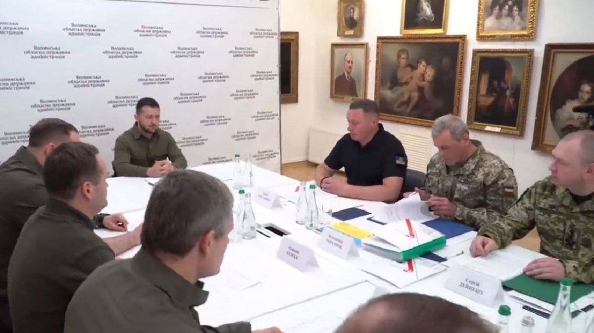 Президент провів координаційну нараду щодо безпекової ситуації на Волині