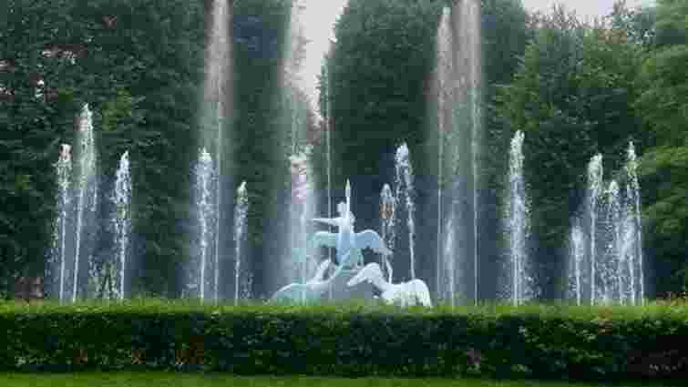 У Стрийському парку після реконструкції запрацював фонтан «Івасик-Телесик»