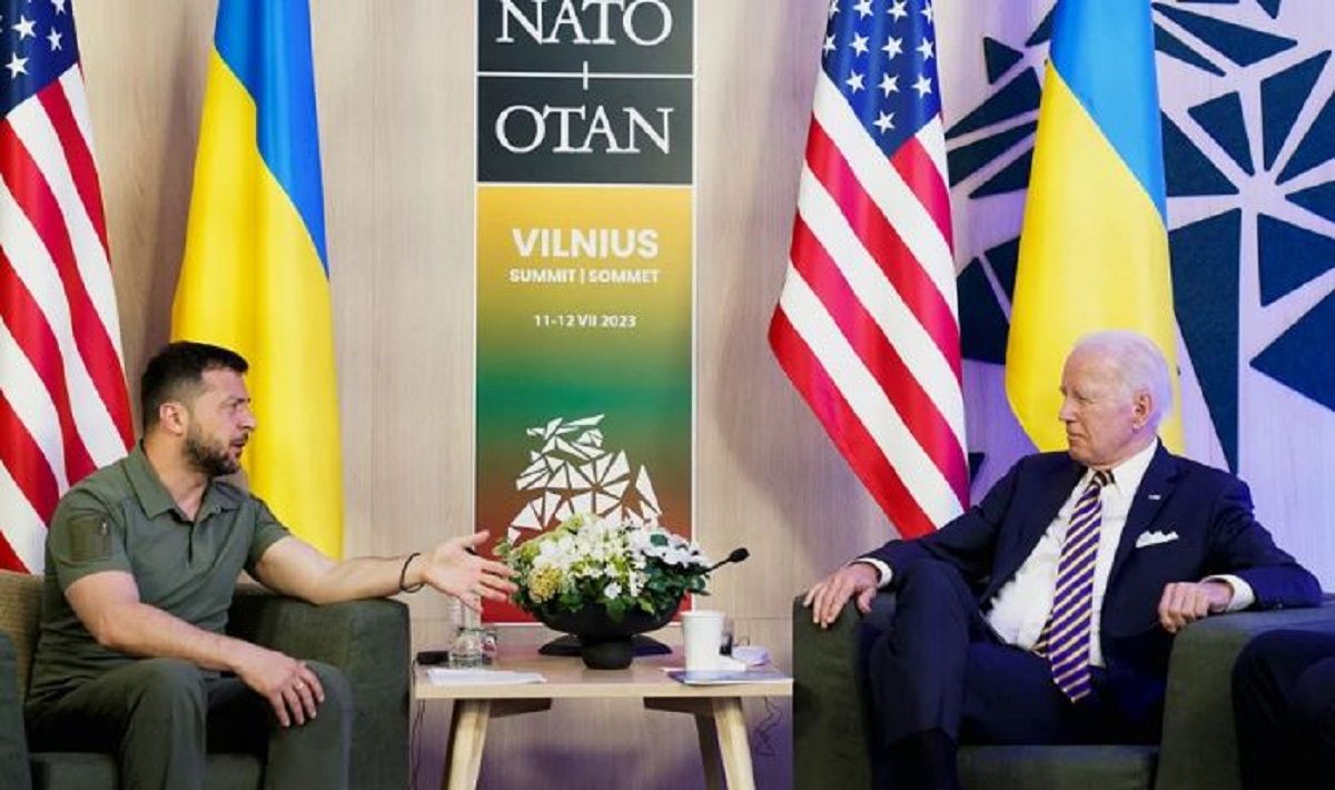Зеленський і Байден провели двосторонню зустріч у Вільнюсі