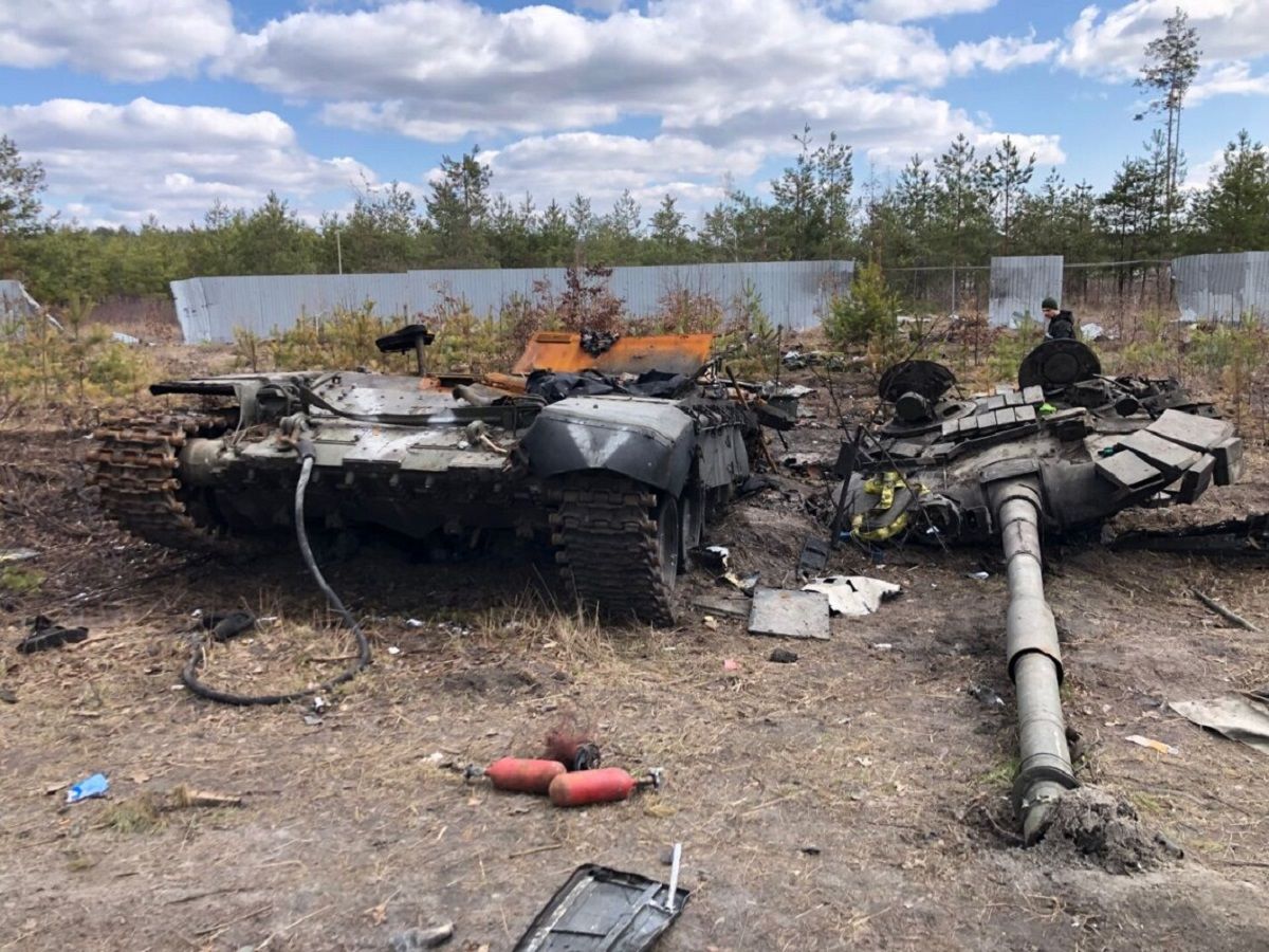 Контррозвідка СБУ показала, як знищила чотири БМП та три танки росіян