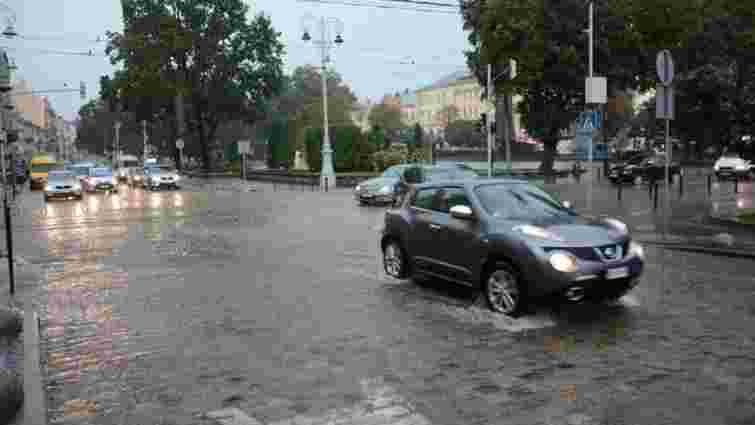 У Львові за півтори години випала чотириденна норма опадів