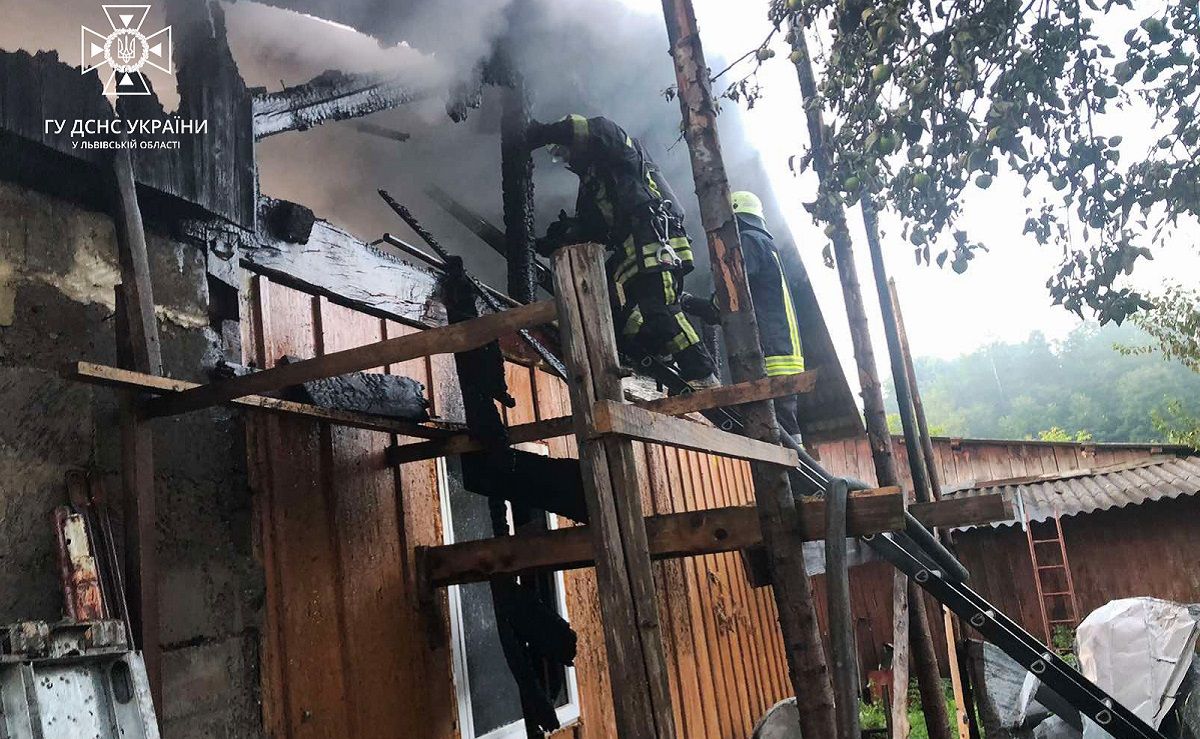31-річний чоловік загинув внаслідок пожежі у будинку на Самбірщині