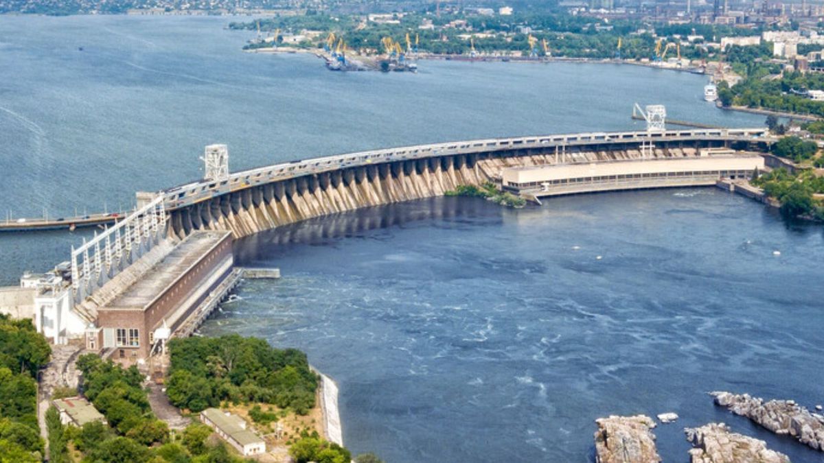 «Укргідроенерго» повідомило про критичне обміління Дніпра поблизу Дніпрогесу