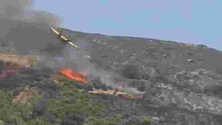 У Греції розбився пожежний літак, екіпаж загинув