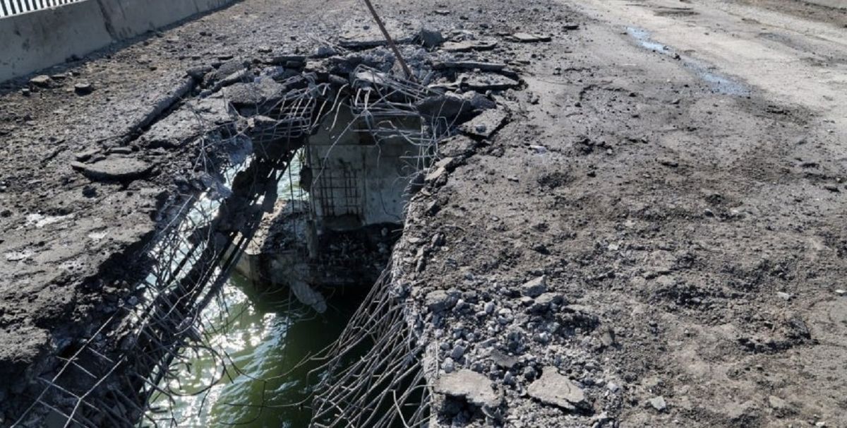 Українські війська повторно вдарили по мосту в Чонгарі