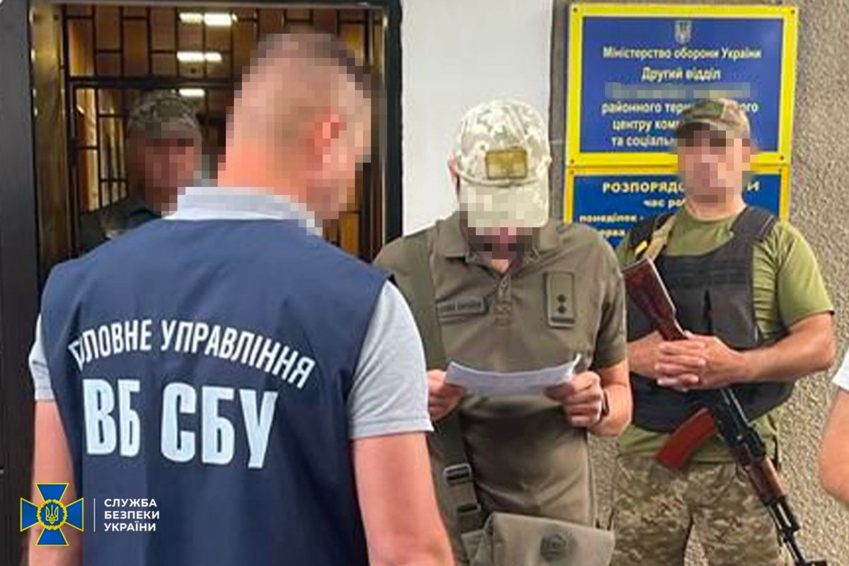 СБУ провела масштабні обшуки у військкоматах 11 областей